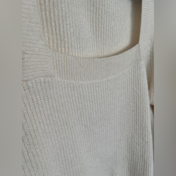 Madewell Women’s Plus Melwood Square-Neck Pullover Sweater 1X Wool Blend - Picture 5 of 10